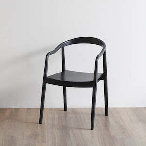 Seating: Reuben Dining Chair - Black