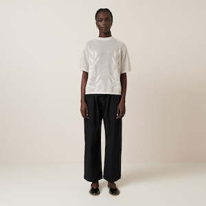 Kowtow: Rosa Tee - Oat Melange