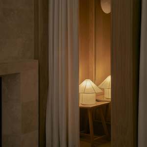 Mcmullin Co: Rice Paper Lamp