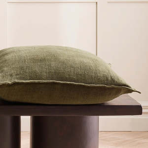 Cushions: Flaxmill Winter Moss Large Cushion