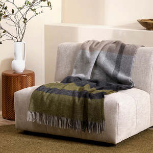 Throws: Brunswick Throw - Olive