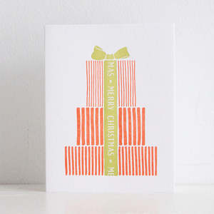 Greeting Cards: Present Stack