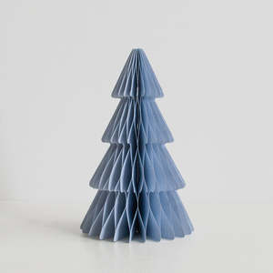 Standing Tree Decoration 30cm - SkyBlue