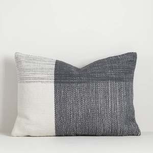 Cushions: Finn Outdoor Cushion - Steel Blue