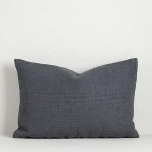 Clipper Lumbar Outdoor Cushion - Steel Blue