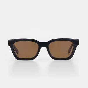 Brooklyn Sunglasses - Black/Brown