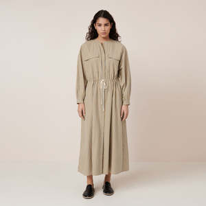 Array Dress - Double Pinstripe