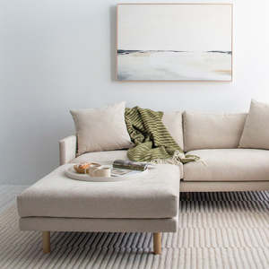 Home: Mason Ottoman - Oatmeal