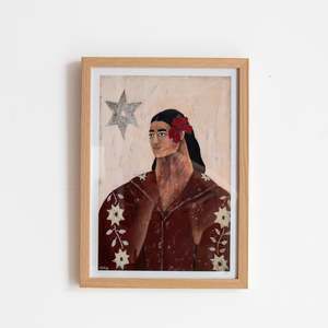 Art Prints: Red Hibiscus Print (Limited Edition)