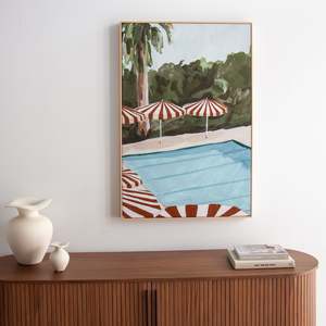 Resort Umbrella Canvas - Nutmeg