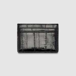 Brie Leon: Adie Leather Card Sleeve - Ink