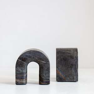 Home: Verde Curve Bookends