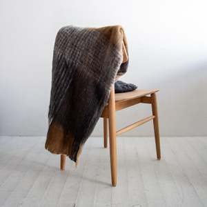 Clyde Wool Blend Throw - Multi Check