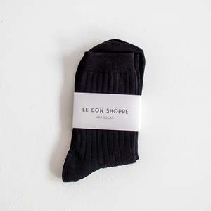 Her Socks - True Black