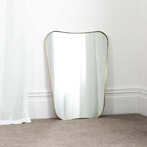 Butterfly Outline Mirror 900mm - Brass