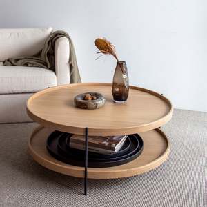 Home: Soren Coffee Table - Blond Oak