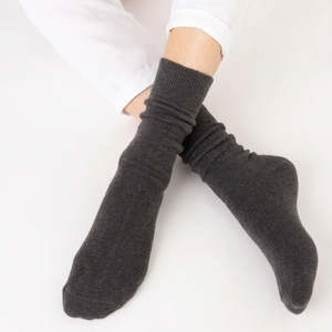 Hamilton Possum Merino Wool Socks - Poppy Seed