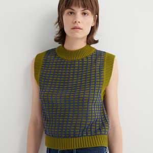Wardrobe: Grid Vest - Field
