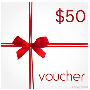 Gift Voucher Acing ADHD