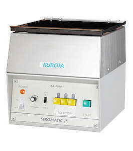 Separating: Kubota KA-2200 Immuno Hematology Centrifuge