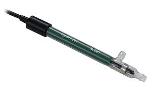 Conductivity Probes: Ionode CFT-201 Conductivity Probe, Glass body flowthrough cell, K=0.1 for pure water measurement