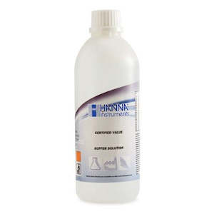 Ph Buffers: HANNA HI 5091  Technical Buffer Solution. 9.18 pH. 500 mL bottle