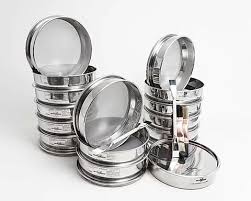 Specials: Glenammer 200.50.SS100 SS test sieve 200x50mmx100 micron aperture