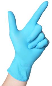 Nitrile Gloves: VWR A112-3386 SilkSkin® Nitrile Examination Gloves, Large, 2400mm, 100 per case
