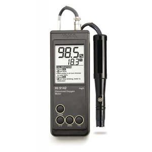 Electrochemical Dissolved Oxygen: HANNA HI 9142 Dissolved Oxygen / °C - Meter. PolargrapHANNA HIc Probe