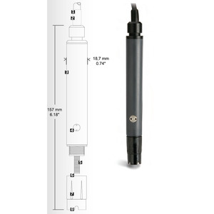 Electrochemical Dissolved Oxygen: HANNA HI 76408  THANNA HInner Lighter DO Probe for Laboratories