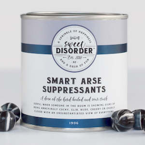 Sweet Disorder: Smart Arse Suppressants' Black Ball Candy - 190g