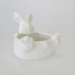 Rabbit On Back' Bowl