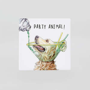 Party Animal - Coaster