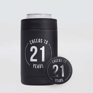 Cocktail Bar Accessories: Insulated '21st' Can Cooler