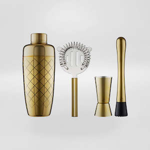 Cocktail Bar Accessories: Lafayette Cocktail Set 4pc