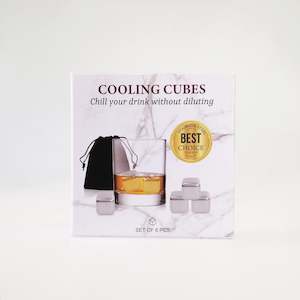 Whiskey Chillers: Stainless Steel Cooling Cubes