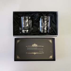 Whiskey Chillers: OLIIVON - Volcanic Glass Whiskey Set