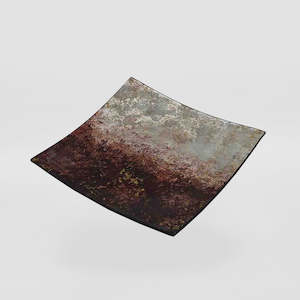 Square Galaxy Glass Plate