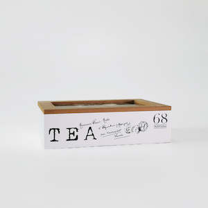 Tea Box W/ Glass Lid