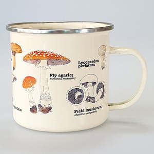 Enamel Mug - Mushrooms