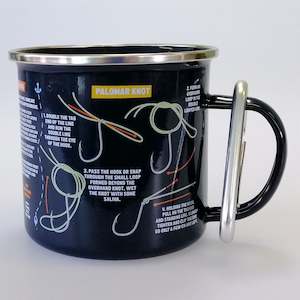 Enamel Fishing Guide Mug & Carabiner
