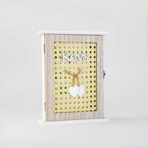 Key Holder Cabinet W/ Hearts