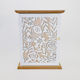Floral Key Holder Cabinet