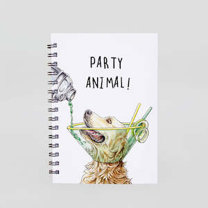 Notebook - 'Party Animal'