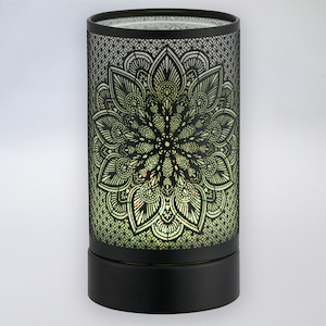 Melts Warmers: Scentchips Warmer LED 'Black Mandala' Colour Changing Display