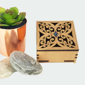 Jewellery Trinket: Small Trinket Box - Tapestry