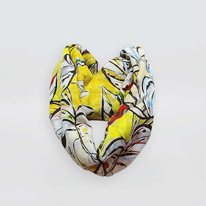 Snood - Retro Leaf Pattern