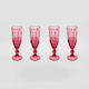 Casa Domani - Champagne Flute Glasses 4pc