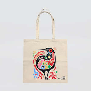 Wild Kiwi: Coloured Kiwi Tote Bag