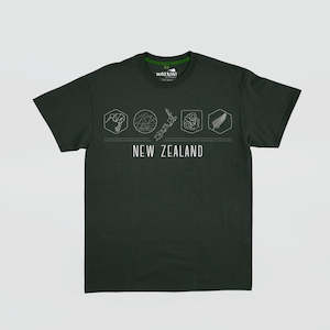 Mens TShirt 'NZ Icons'